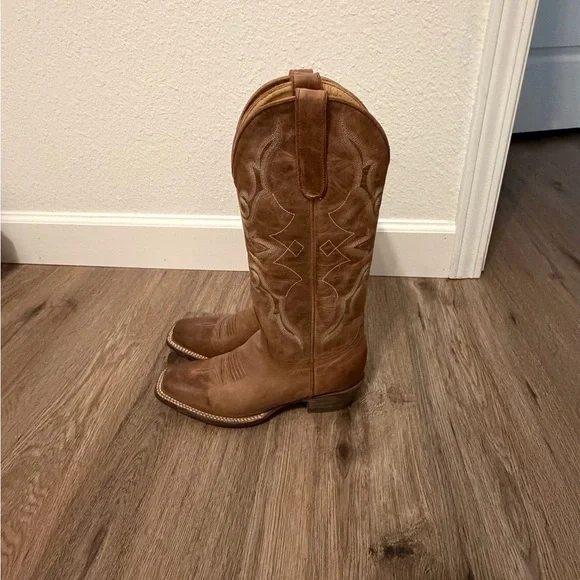 Idyllwind Brown Heeled Boots - Picture 4 of 4